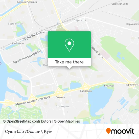 Суши бар /Осаши/ map