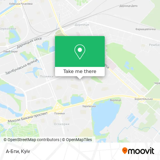 Карта А-Бти