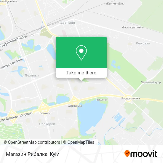 Магазин Рибалка map