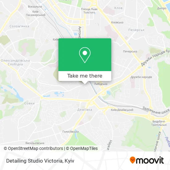 Карта Detailing Studio Victoria