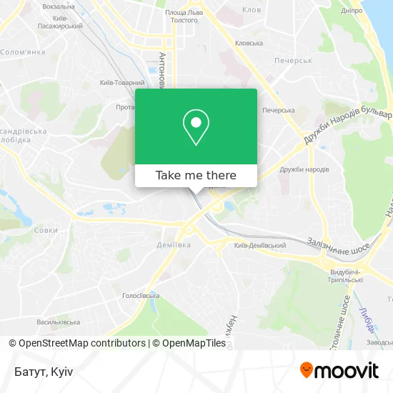 Карта Батут