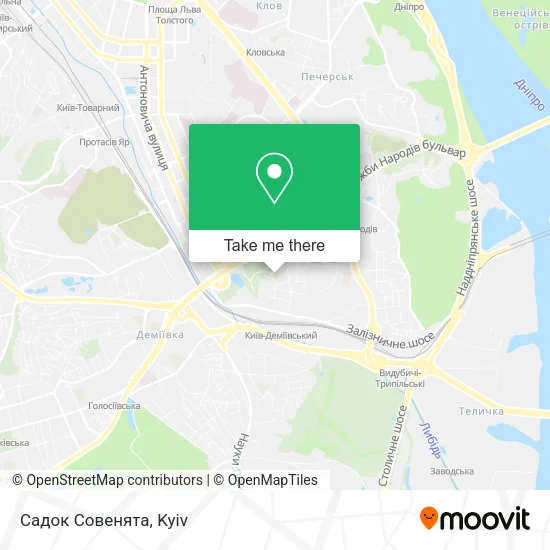 Садок Совенята map