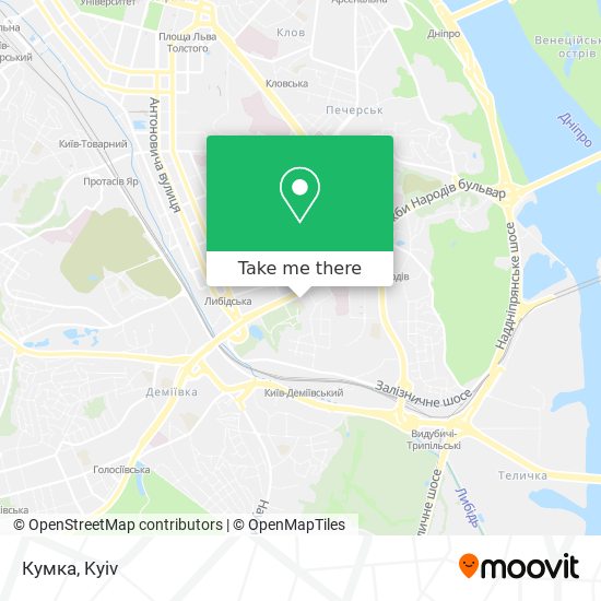 Карта Кумка