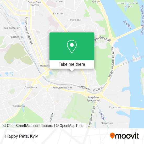 Карта Happy Pets