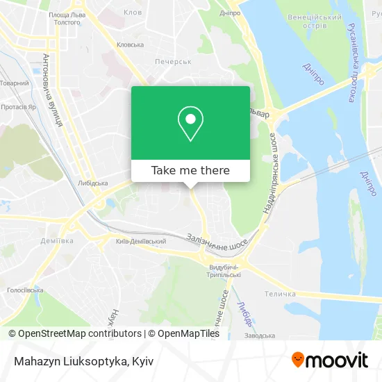 Карта Mahazyn Liuksoptyka