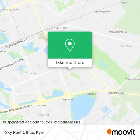 Карта Sky Rent Office