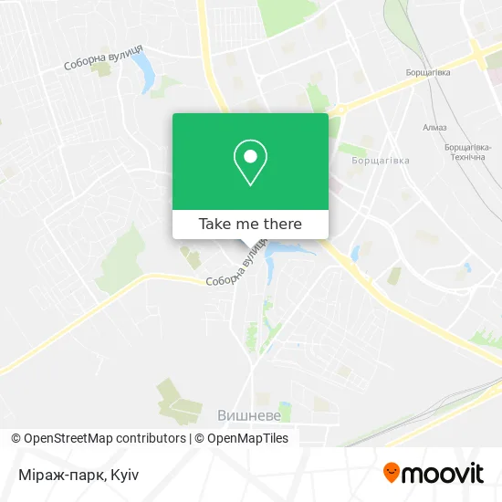 Карта Міраж-парк