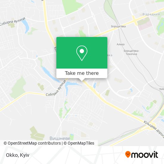Карта Okko