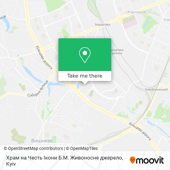 Храм на Честь Ікони Б.М. Живоносне джерело map