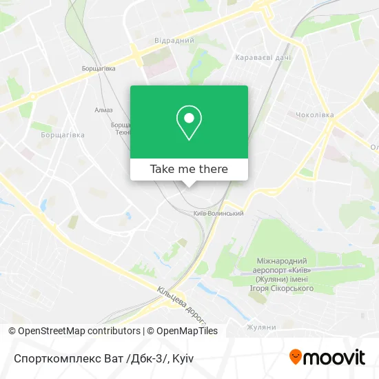 Спорткомплекс Ват /Дбк-3/ map