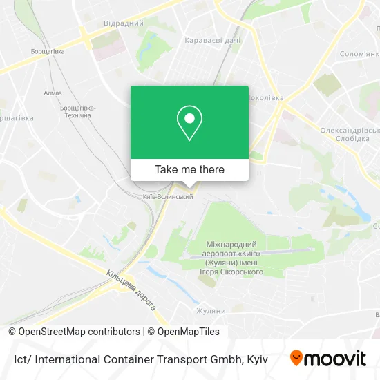 Карта Ict/ International Container Transport Gmbh