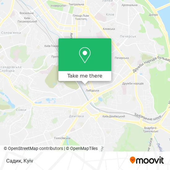 Садик map