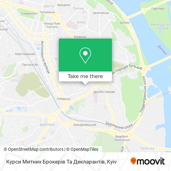 Курси Митних Брокерів Та Декларантів map