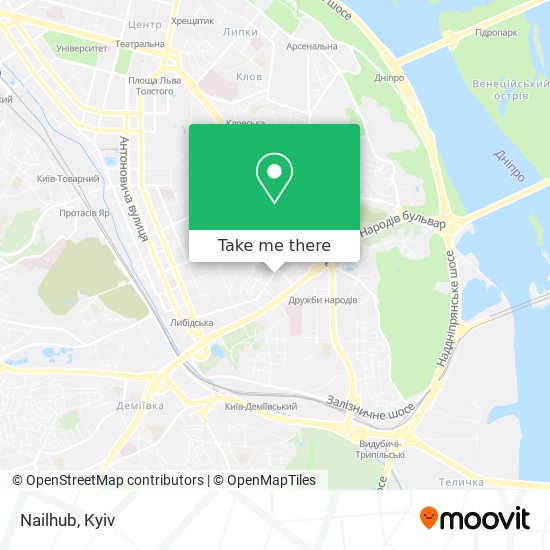 Карта Nailhub