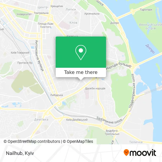 Карта Nailhub