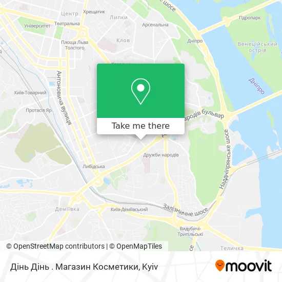 Дінь Дінь . Магазин Косметики map