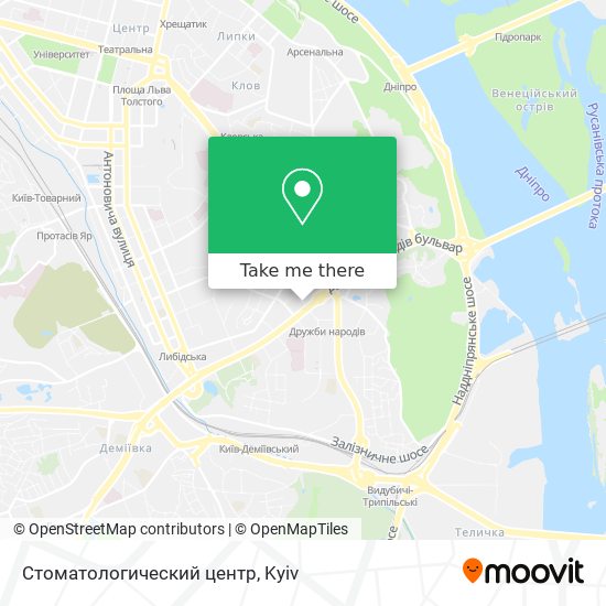 Стоматологический центр map