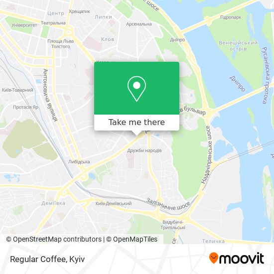 Regular Coffee map