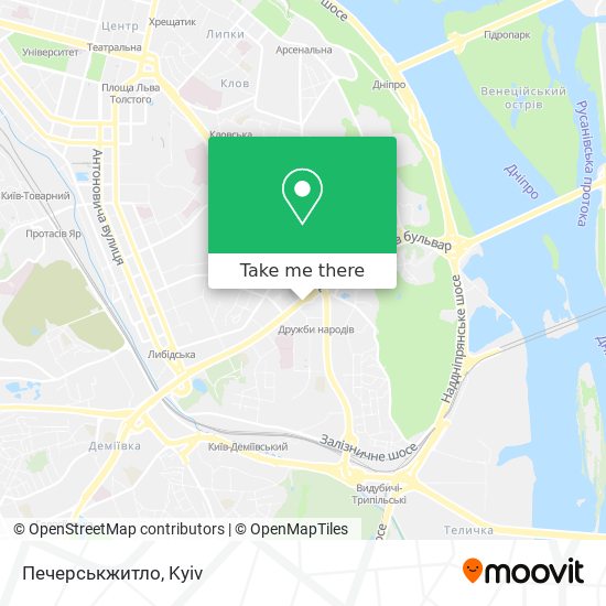 Печерськжитло map