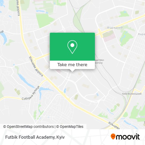 Futbik Football Academy map