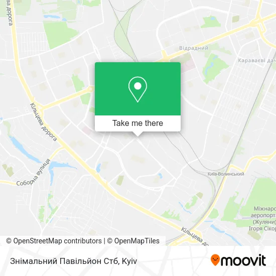 Карта Знімальний Павільйон Стб