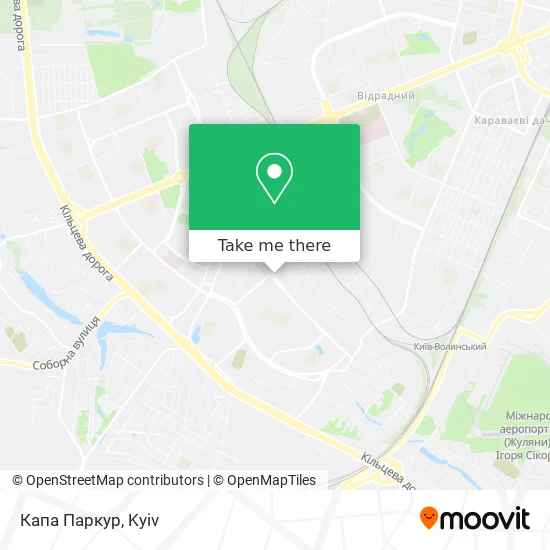 Карта Капа Паркур