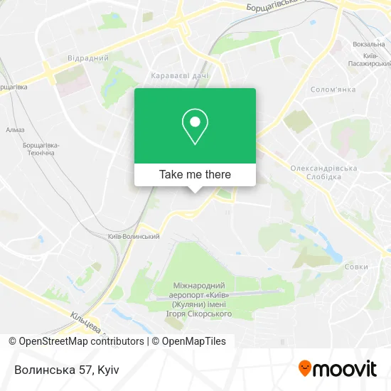 Карта Волинська 57