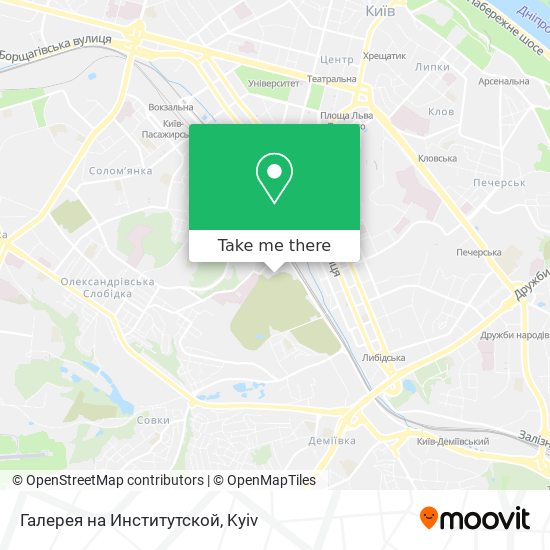 Галерея на Институтской map