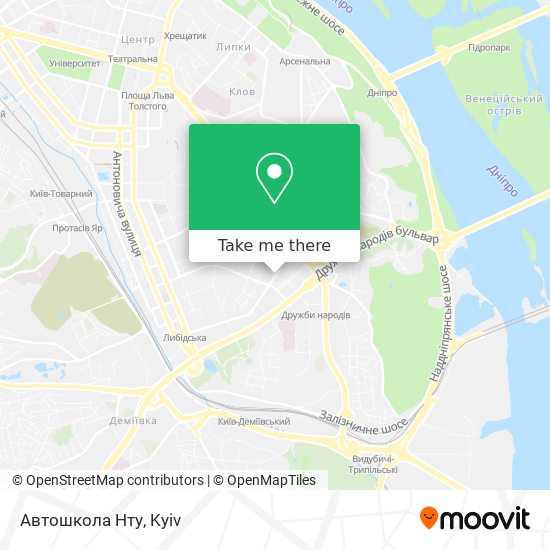 Автошкола Нту map