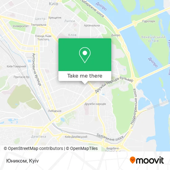 Карта Юником