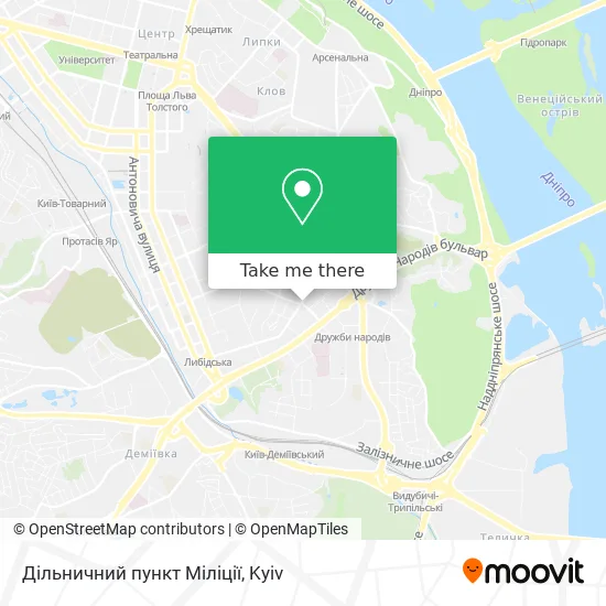 Дільничний пункт Міліції map