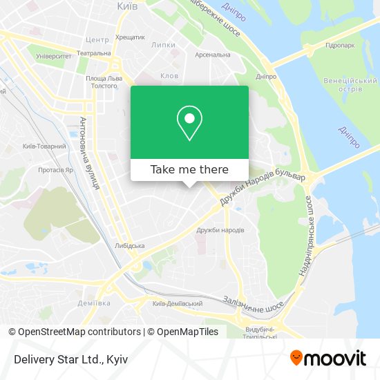 Delivery Star Ltd. map