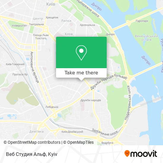 Веб Студия Альф map