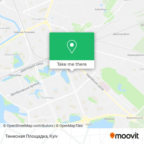 Тенисная Площадка map