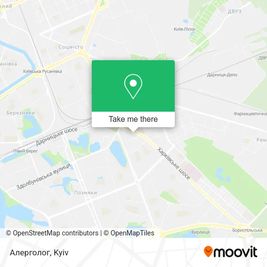 Карта Алерголог