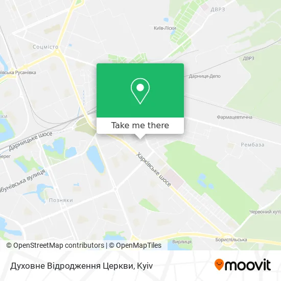 Карта Духовне Відродження Церкви