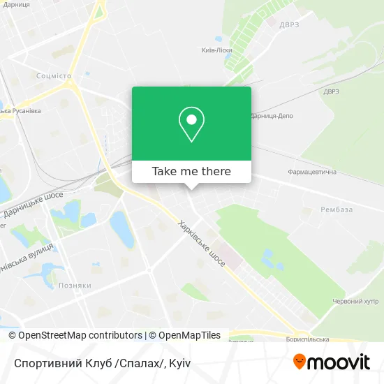 Карта Спортивний Клуб /Спалах/