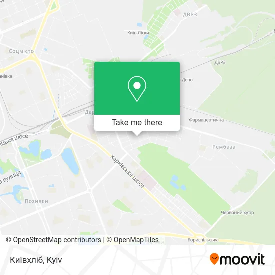 Карта Київхліб