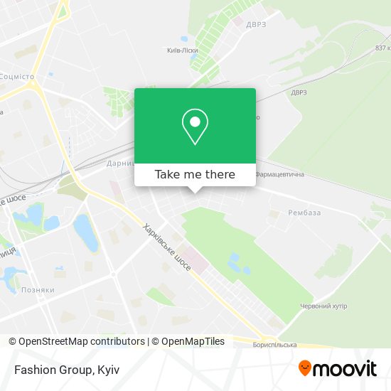 Fashion Group map