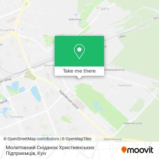 Карта Молитовний Сніданок Християнських Підприємців