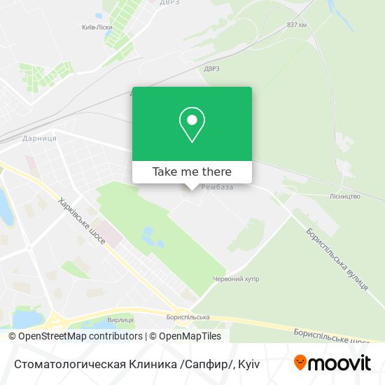 Стоматологическая Клиника /Сапфир/ map