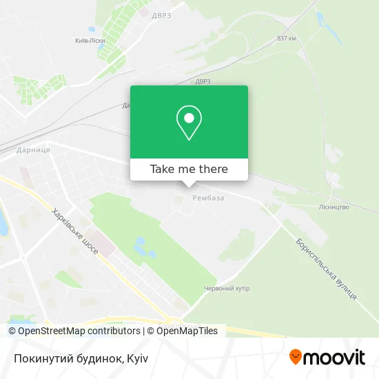 Карта Покинутий будинок