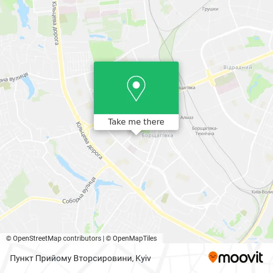 Карта Пункт Прийому Вторсировини