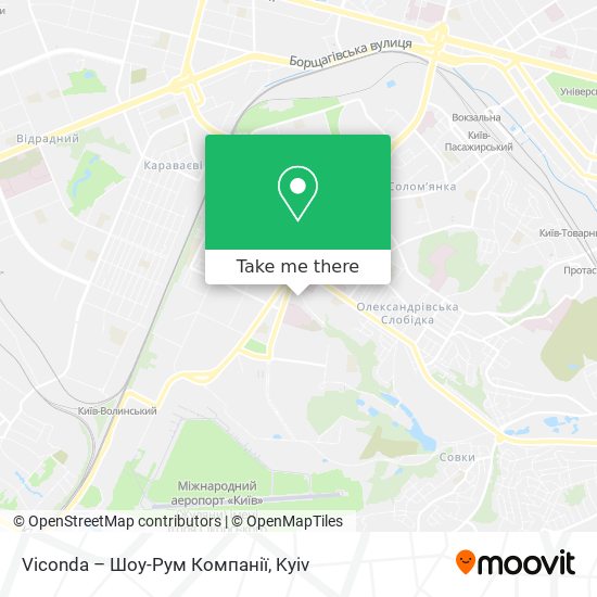 Viconda – Шоу-Рум Компанії map