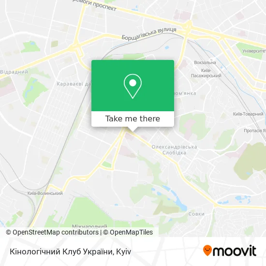 Кінологічний Клуб України map