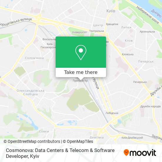 Cosmonova: Data Centers & Telecom & Software Developer map