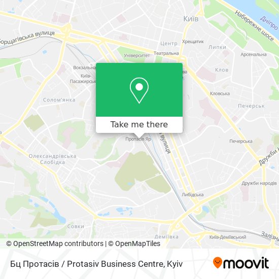 Бц Протасів / Protasiv Business Centre map
