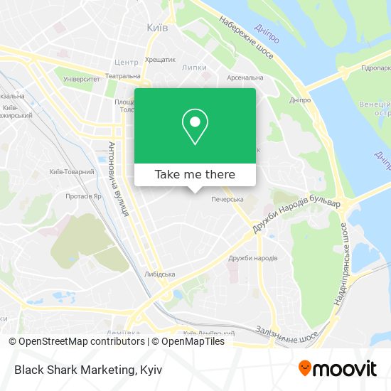 Black Shark Marketing map