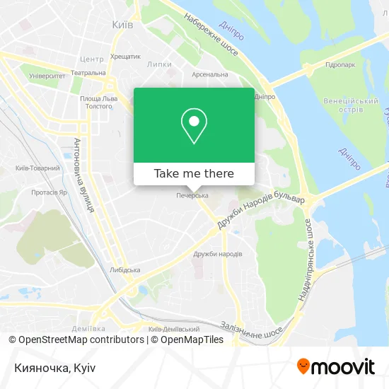 Карта Кияночка