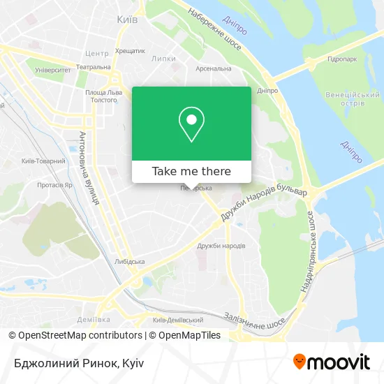 Бджолиний Ринок map